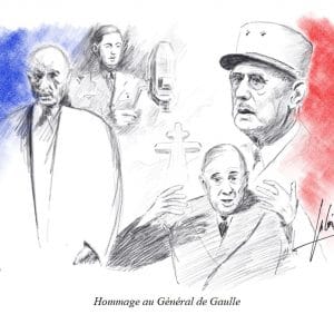 Hommage au Général de Gaulle par Jean-Pascal Duboil